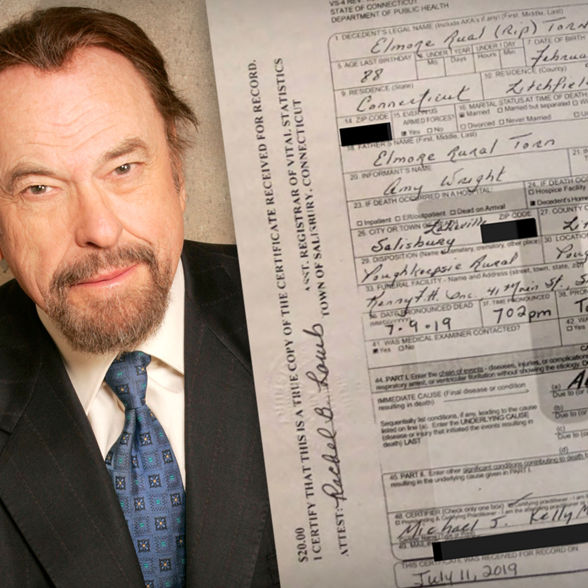 Rip Torn Died Of Alzheimer S According To Death Certificate
