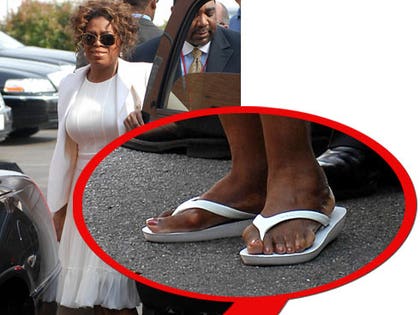 Oprah Winfrey feet