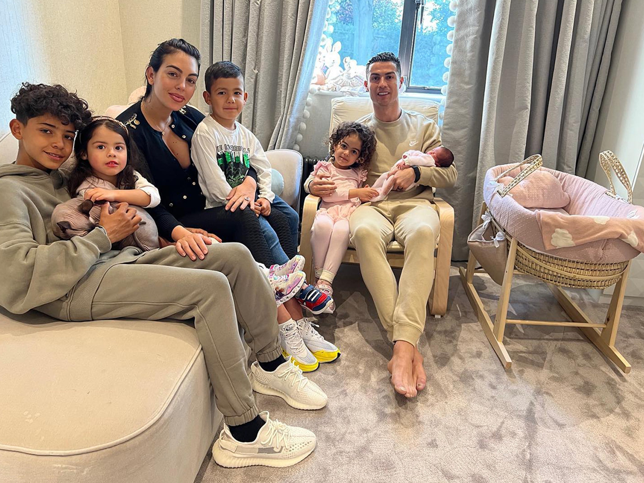 Cristiano Ronaldo, Georgina Rodriguez Back Home W/ Baby Girl After Twin's Tragic Death