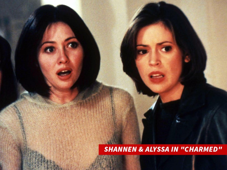 Shannen & Alyssa in "Charmed" sub