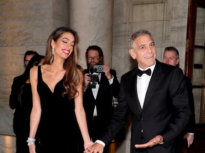 Amal Clooney and George Clooney