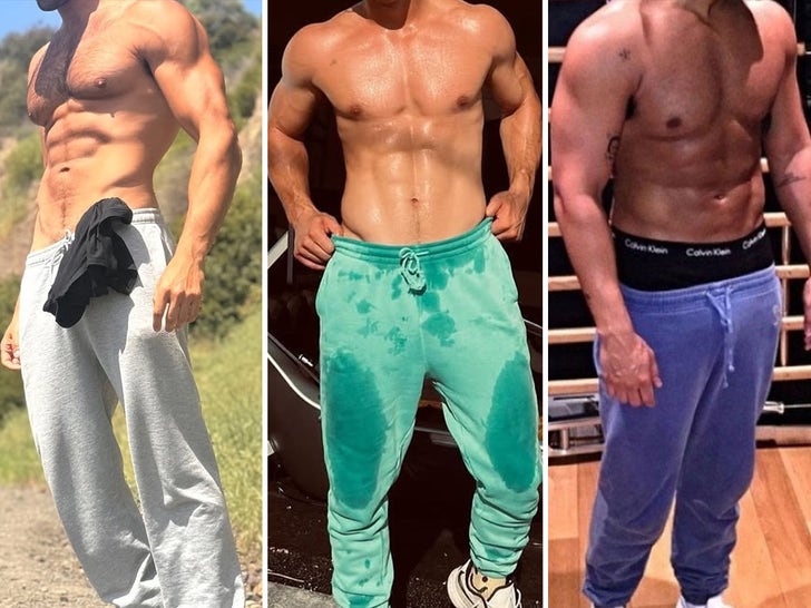 Shirtless Studs In Sweatpants -- Guess Who!