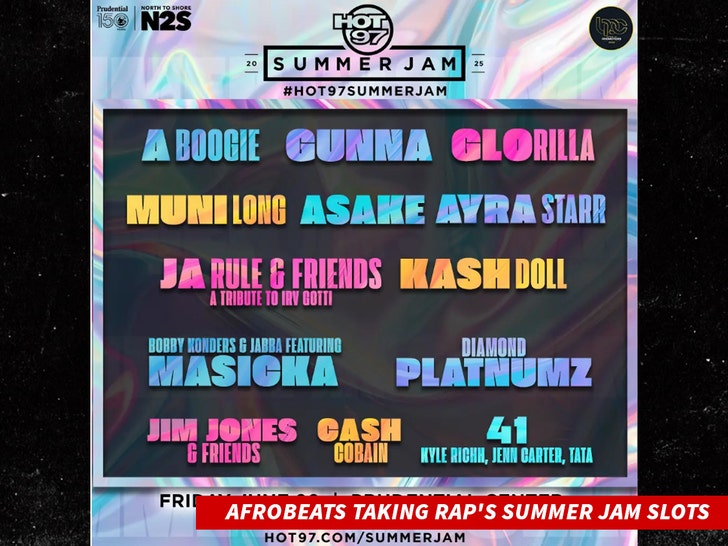 summer jam concert artist list 1