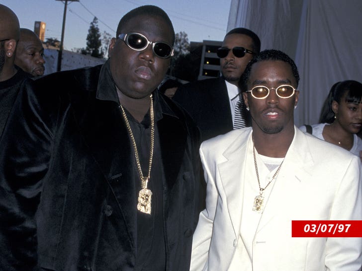 diddy biggie smalls getty