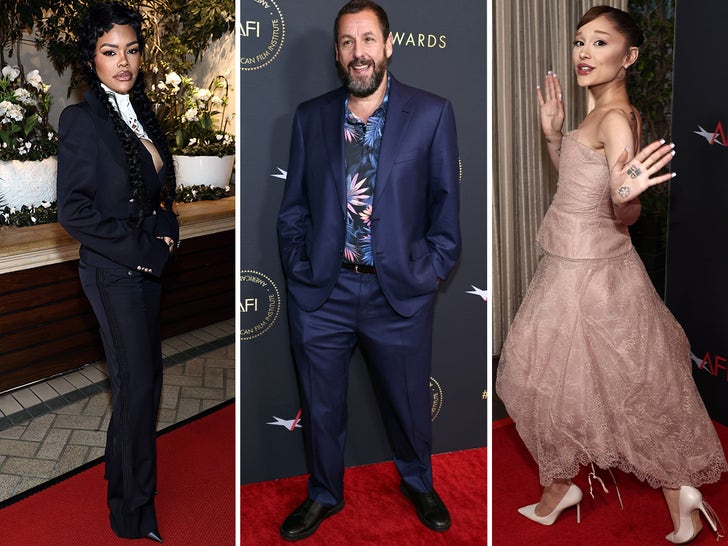 Celebs Attend AFI Awards 2025