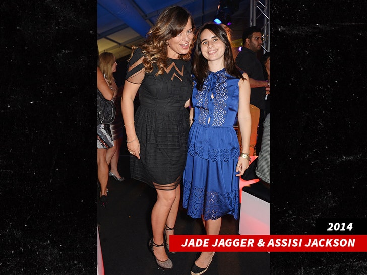 Jade Jagger y Asís Jackson Getty 1