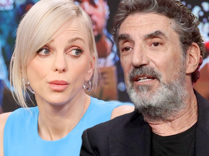anna faris chuck lorre getty comp