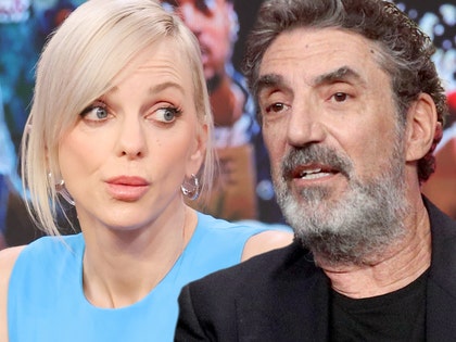 anna faris chuck lorre getty comp