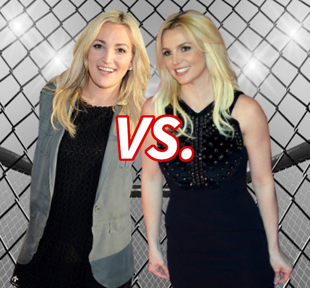 It's a Spears showdown -- Jamie Lynn (23) vs. Britney (33)