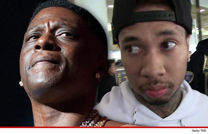 Boosie Badazz -- Yes Tyga Was Rapping About Rough Sex :: 0618-lil-boosie-tyga-getty-tmz-4