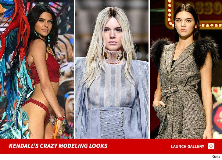 Kendall Jenner's Crazy Modeling Looks