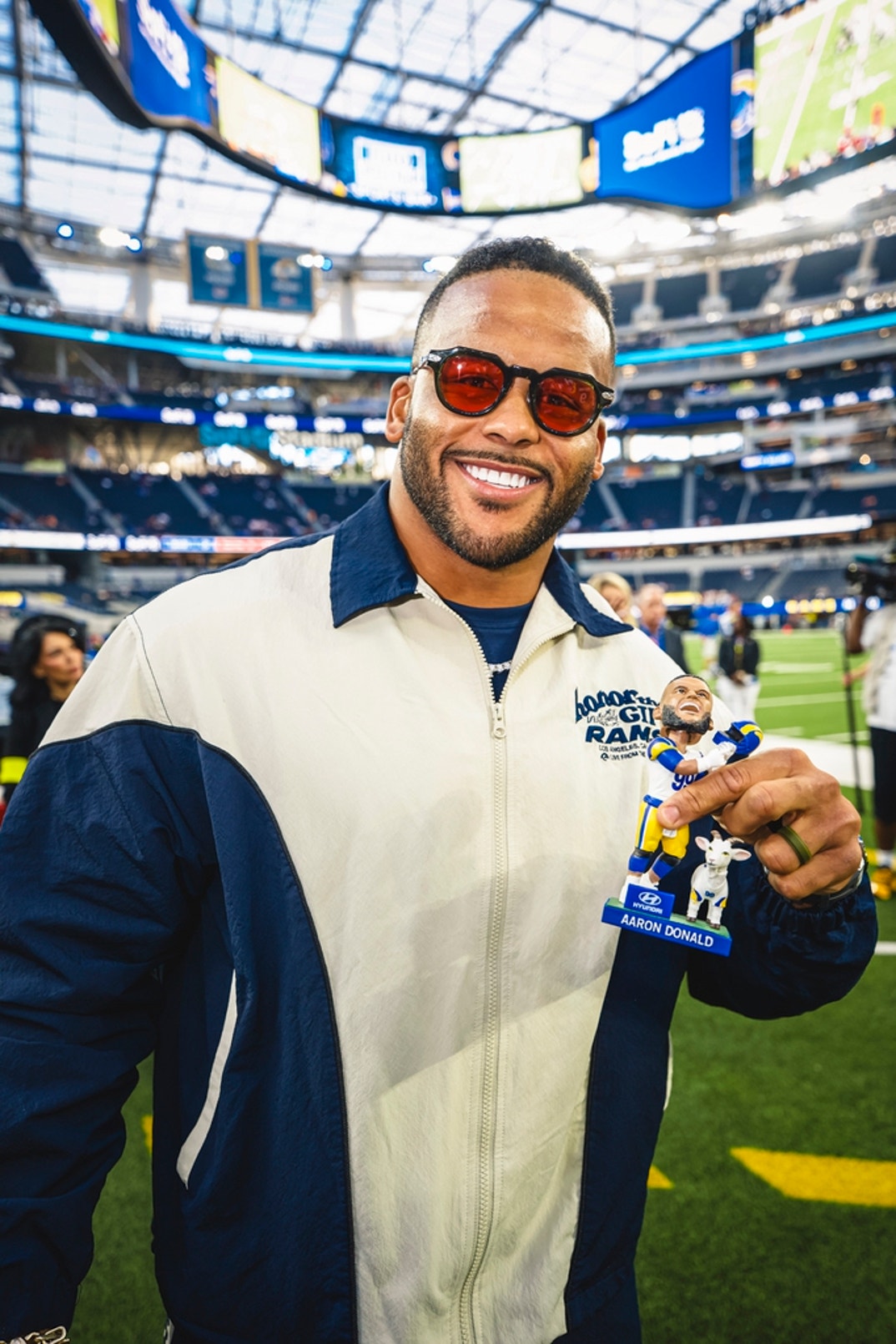 Rapper YG and Hello Kitty Hit SoFi Stadium 0