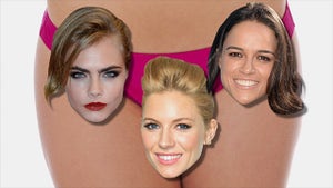Cara Delevingne -- Shnoystering Sienna Miller ... Which MIGHT Be Hot?