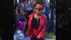 North West Models and Walks Runway in Children's Fashion Show