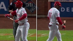 Yasiel Puig Snaps Bat Over His Knee Like a Toothpick After Strikeout