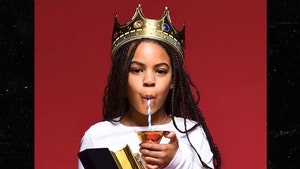 Blue Ivy Wears Crown, Drinks Out of Her First Grammy Award