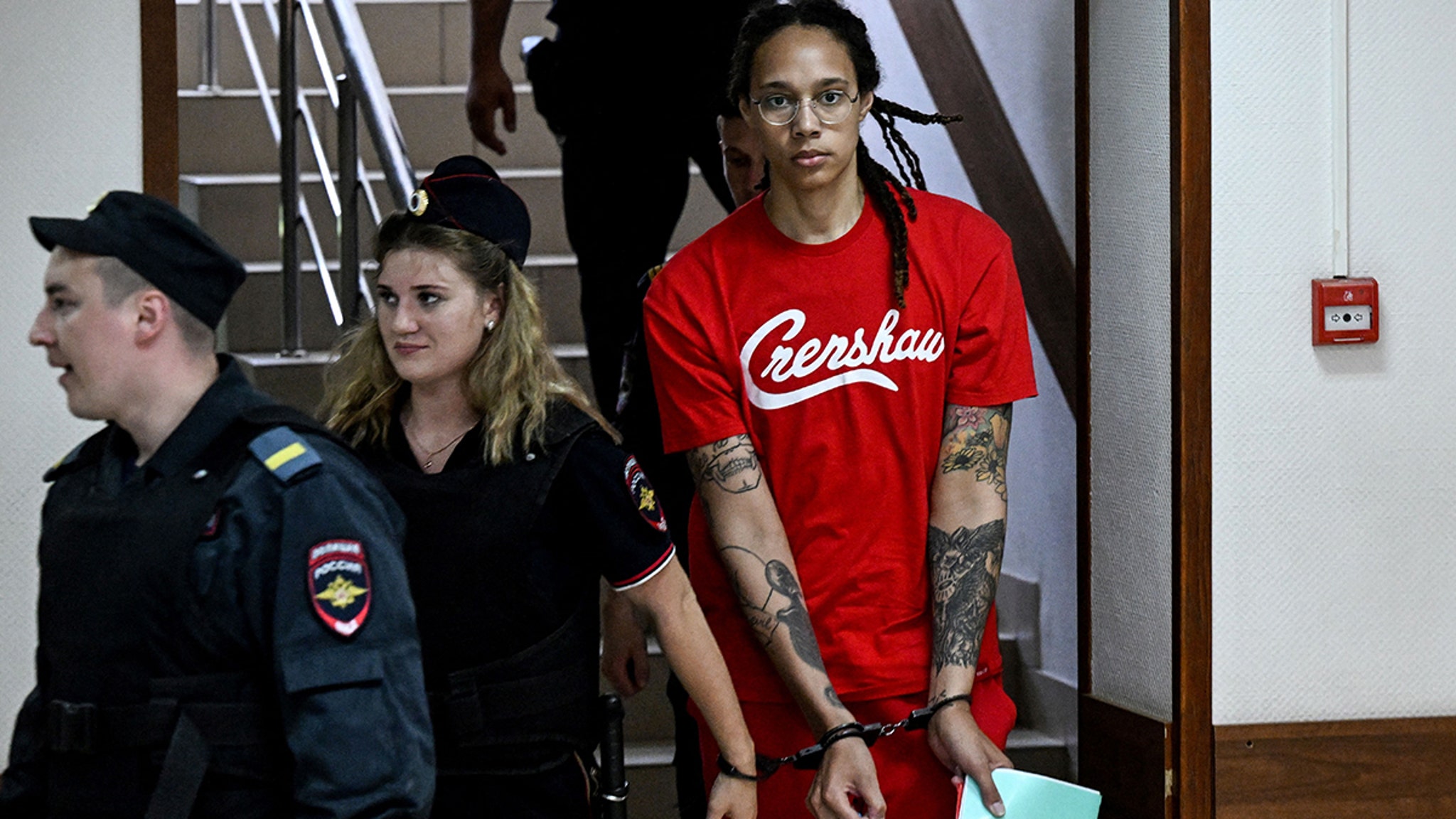Brittney Griner Pleads Guilty in Russian Court, Brings Photo of Wife