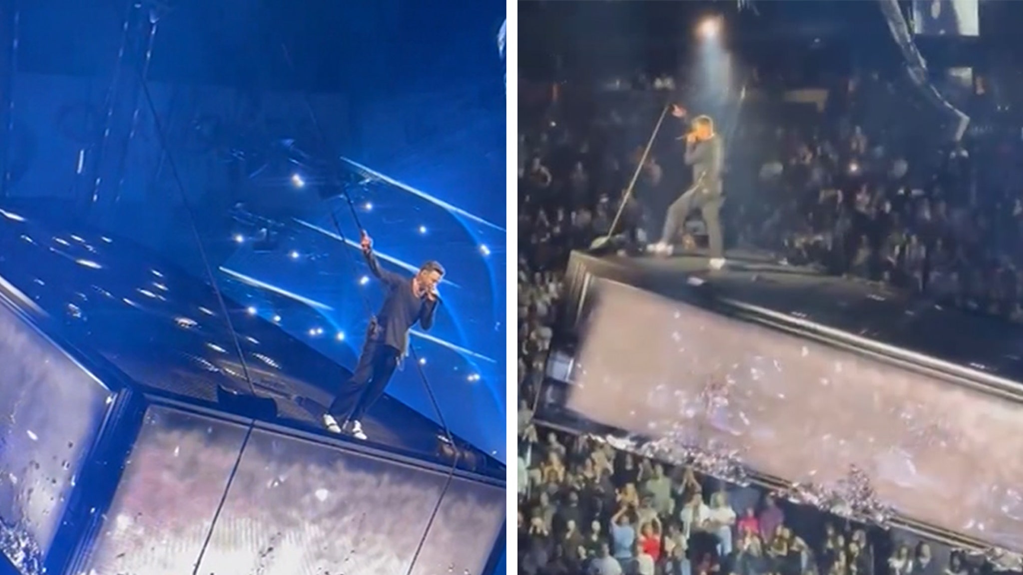 Justin Timberlake’s Rotating Floating Stage Impresses Concertgoers
