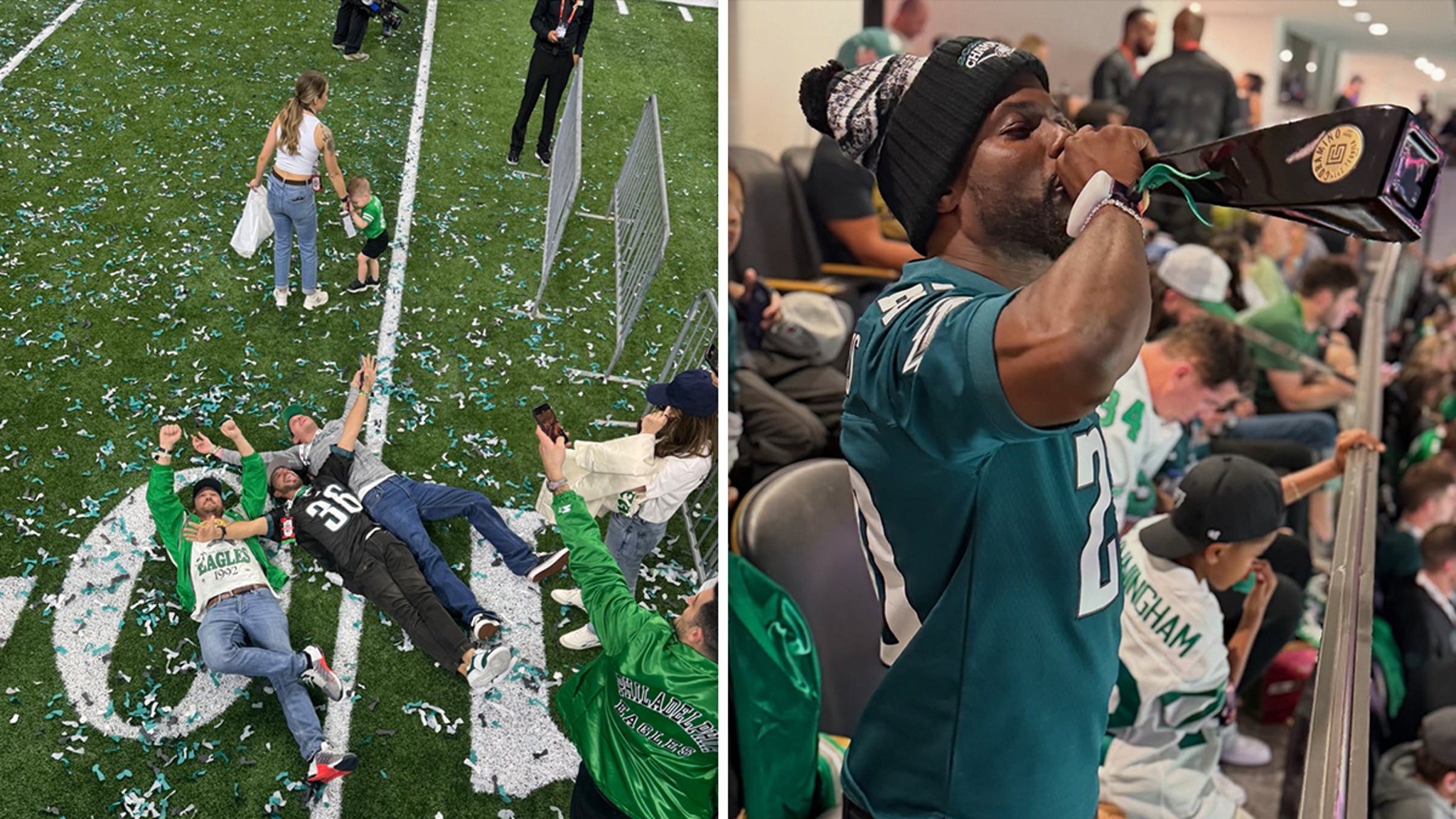 Celebrities Rejoice After Eagles' Super Bowl LIX Victory