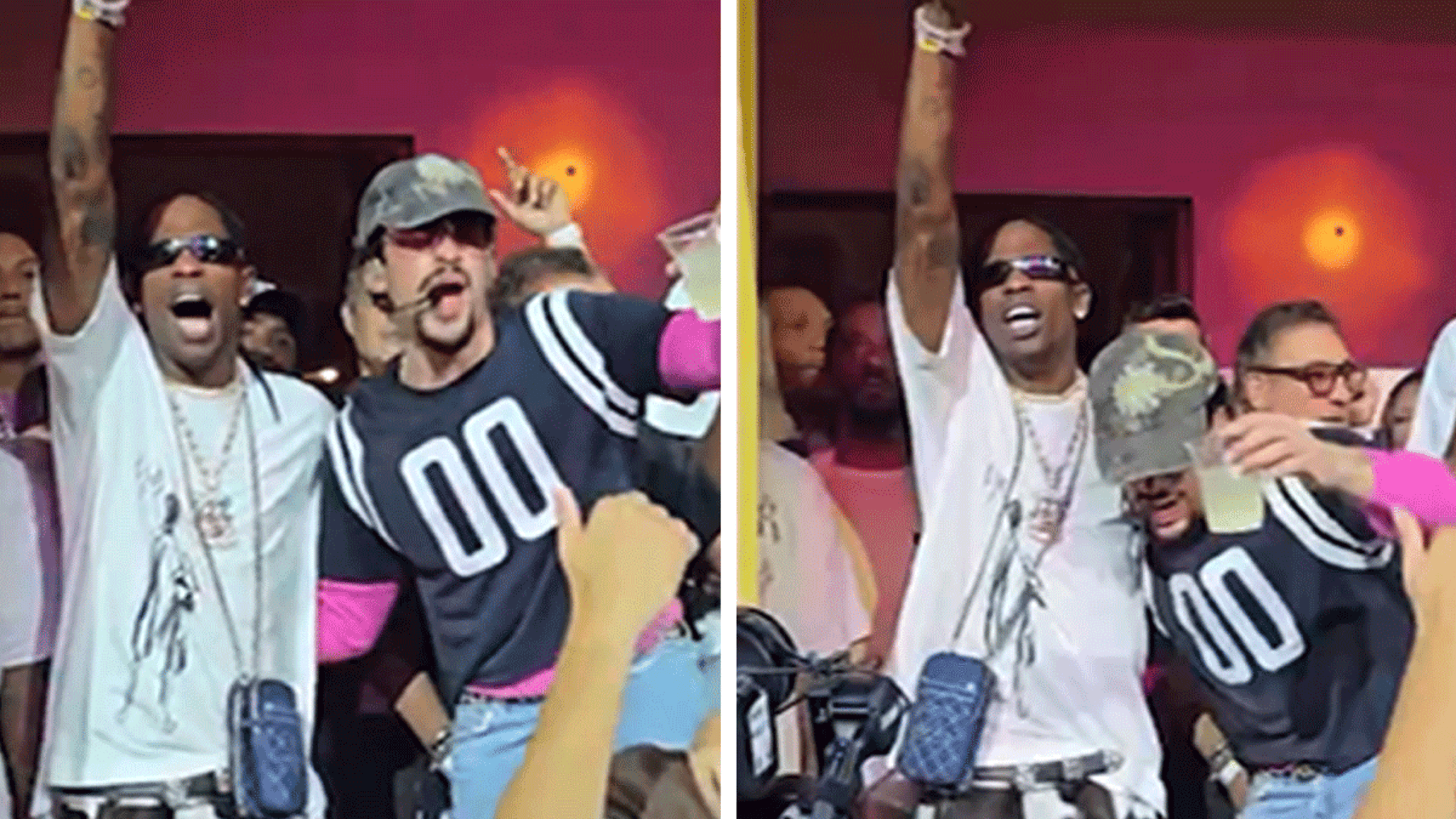 Travis Scott Goes Wild at Bad Bunny’s Final Puerto Rico Residency Show