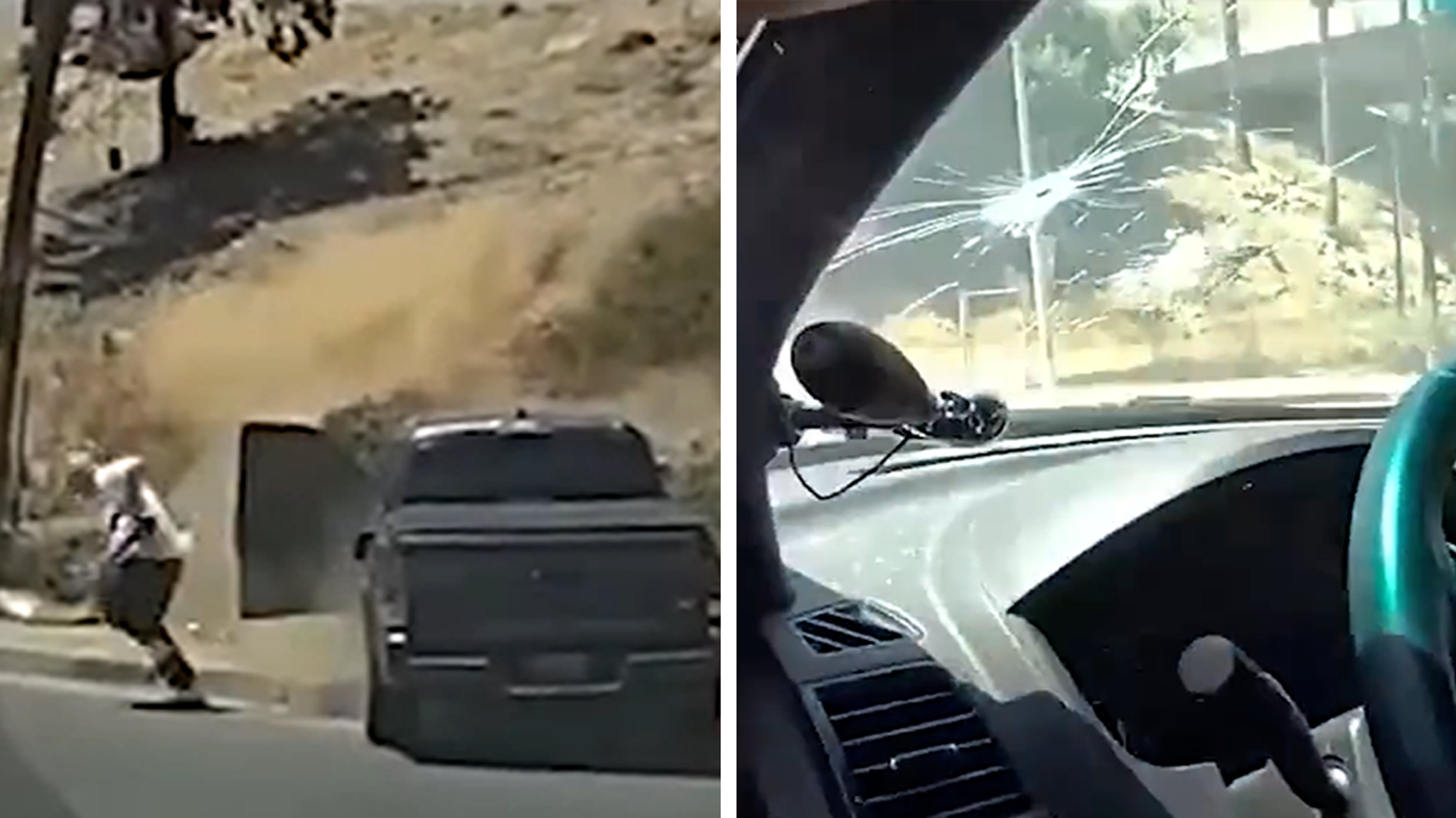 Wild L.A. Police Chase Ends in Shootout, All Caught on Camera!