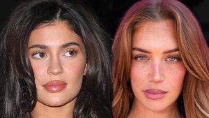 kylie jenner Stassie Karanikolaou getty comp