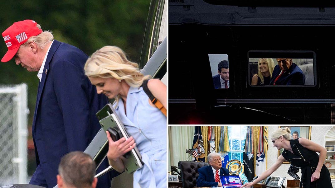 Natalie Harp and Donald Trump