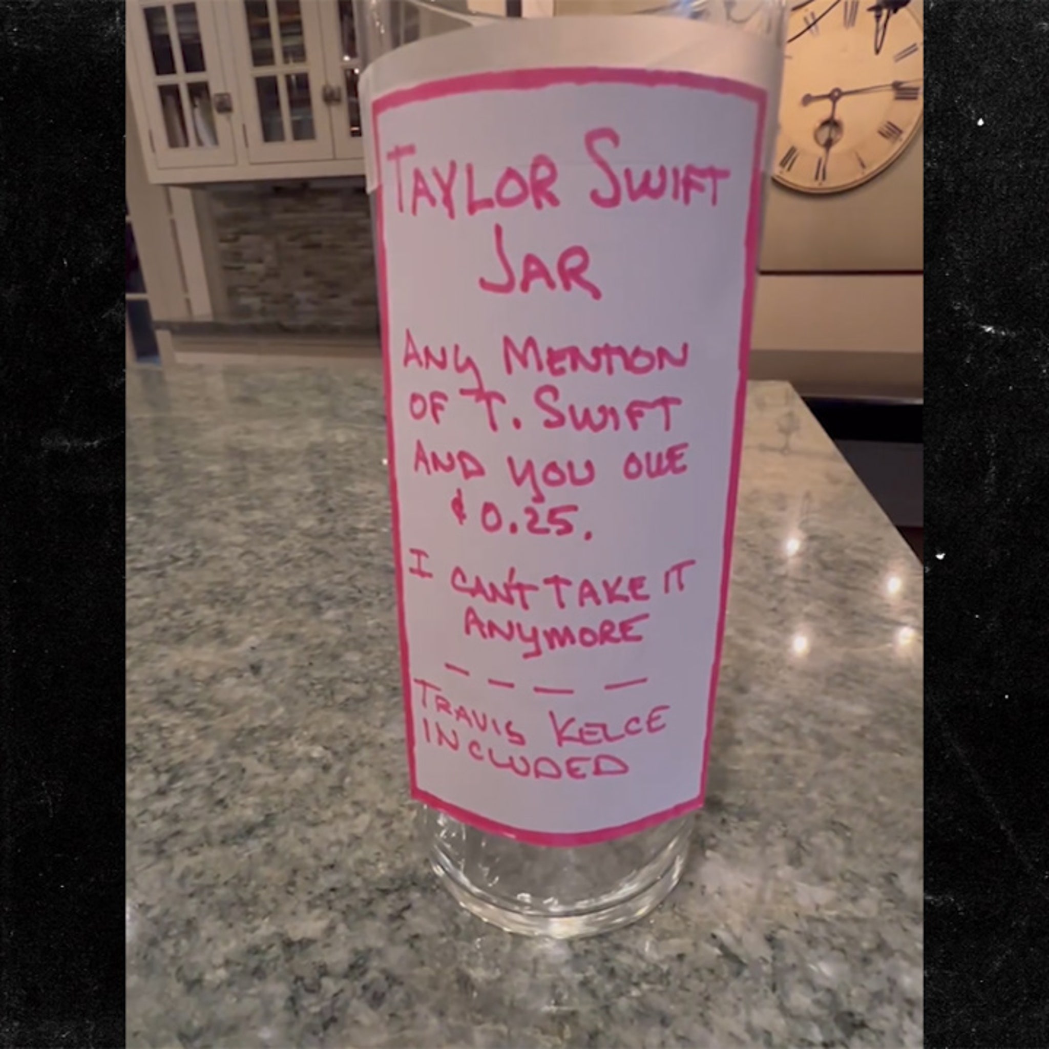 Maryland wife must pay fine to 'Taylor Swift jar' if she mentions