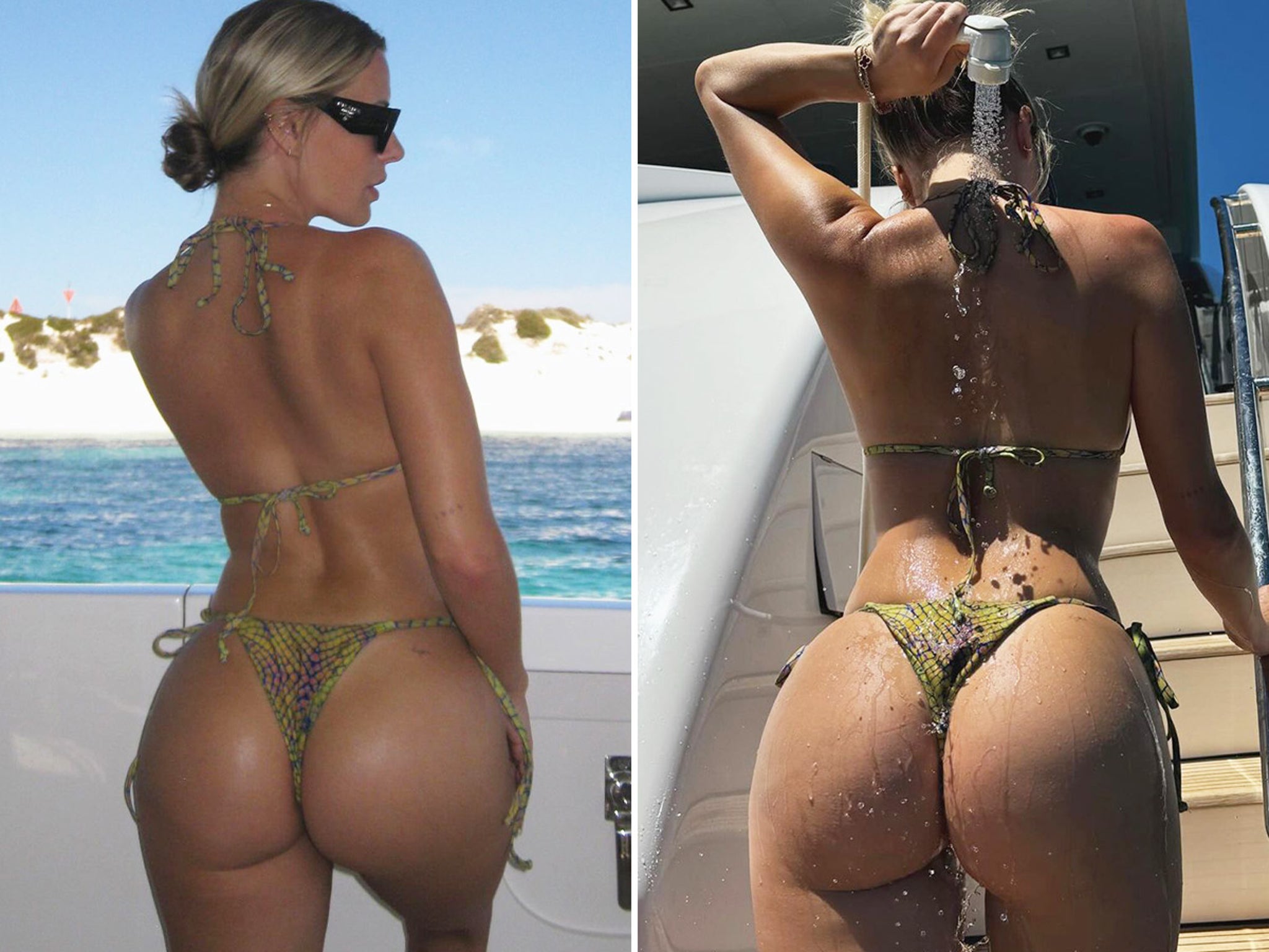 Corinna Kopf Booty-Ful Boat Shots In Australia