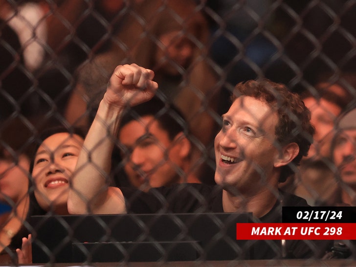 Mark Zuckerberg UFC 298