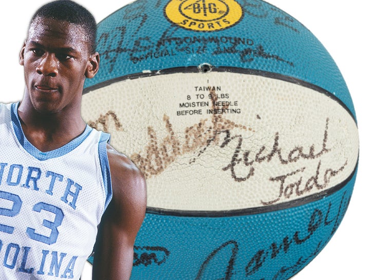 UNC Ball Signed By 1981 Team Hits Auction