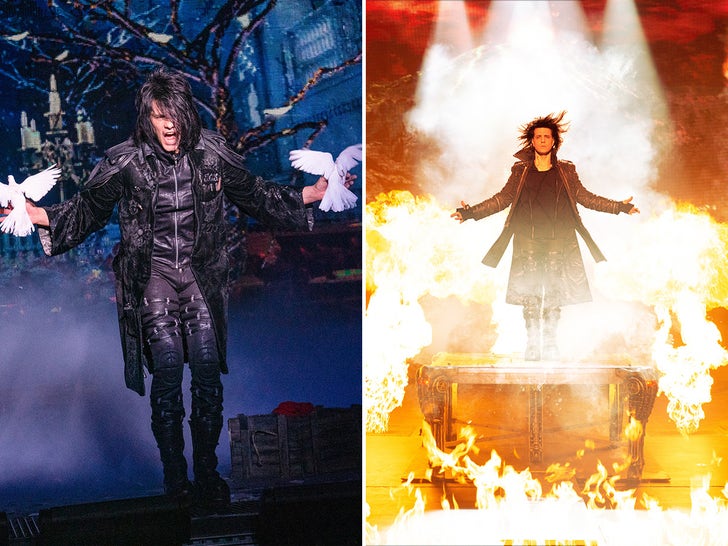 Criss Angel Performance Photos
