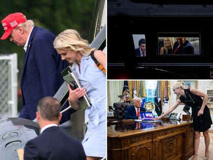 Natalie Harp and Donald Trump