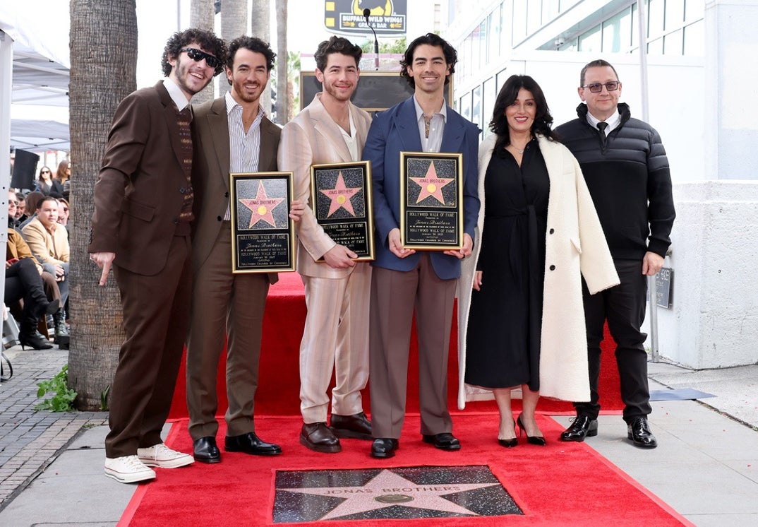 Kevin, Nick, Joe, Frankie, Denise and Paul Kevin Sr. -- From their days on Disney's 