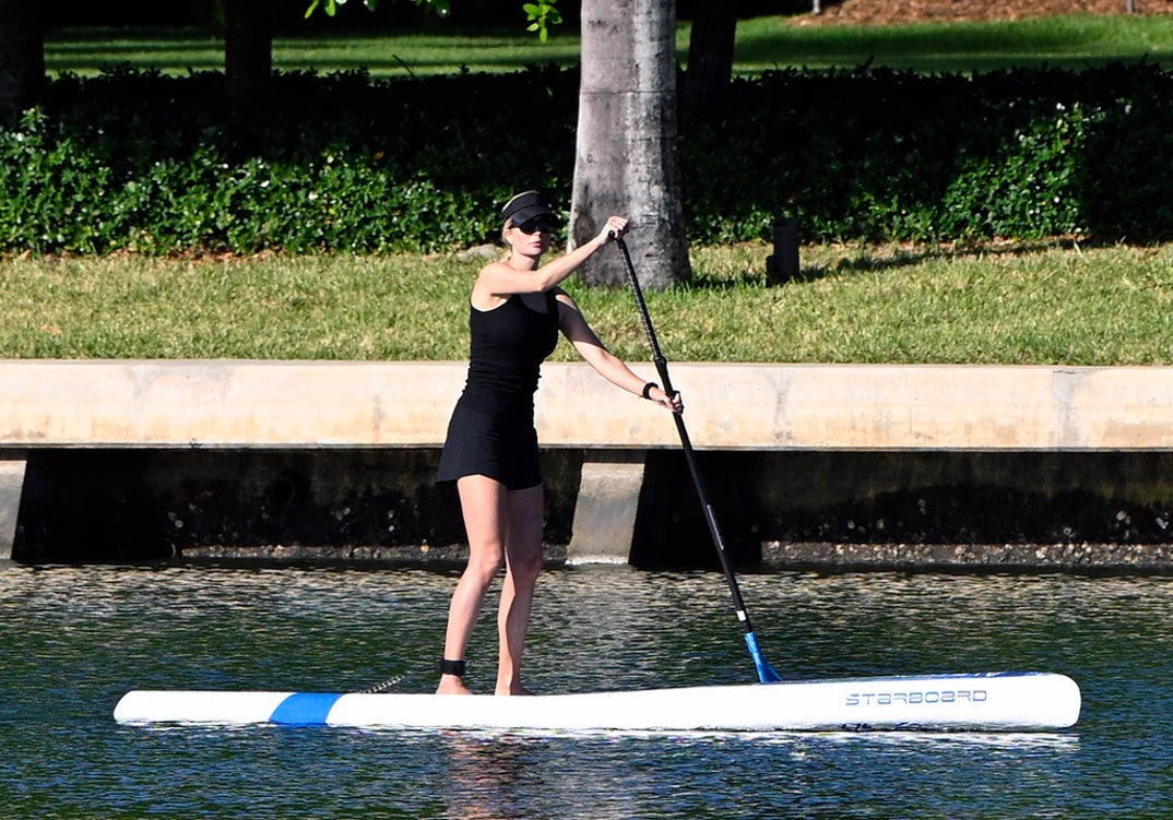 Ivanka Trump Paddle board 1