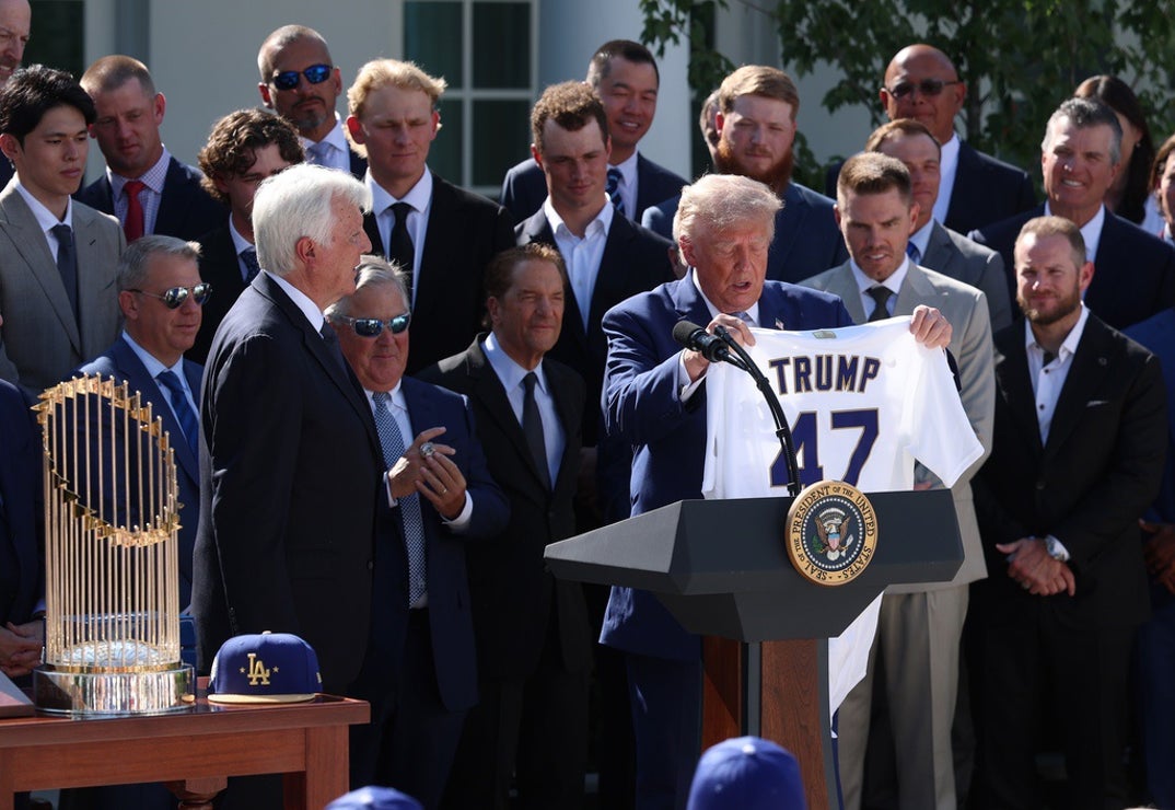 Dodgers At The White House 5