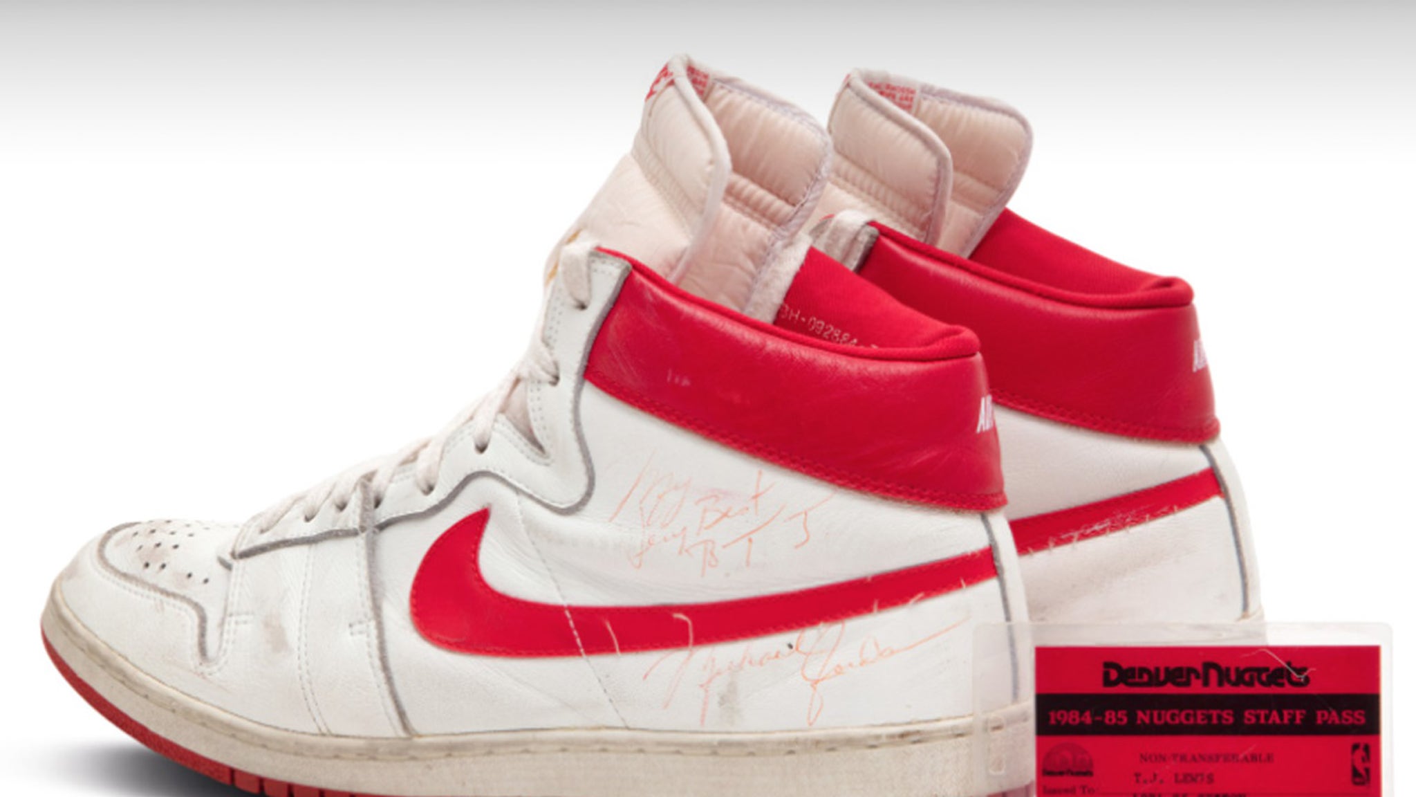 Michael Jordan's Worn & Signed 1984 Nikes Sell For Record $1.4 Million ...