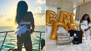 Simone Biles 'Bachelorette' Party In Belize
