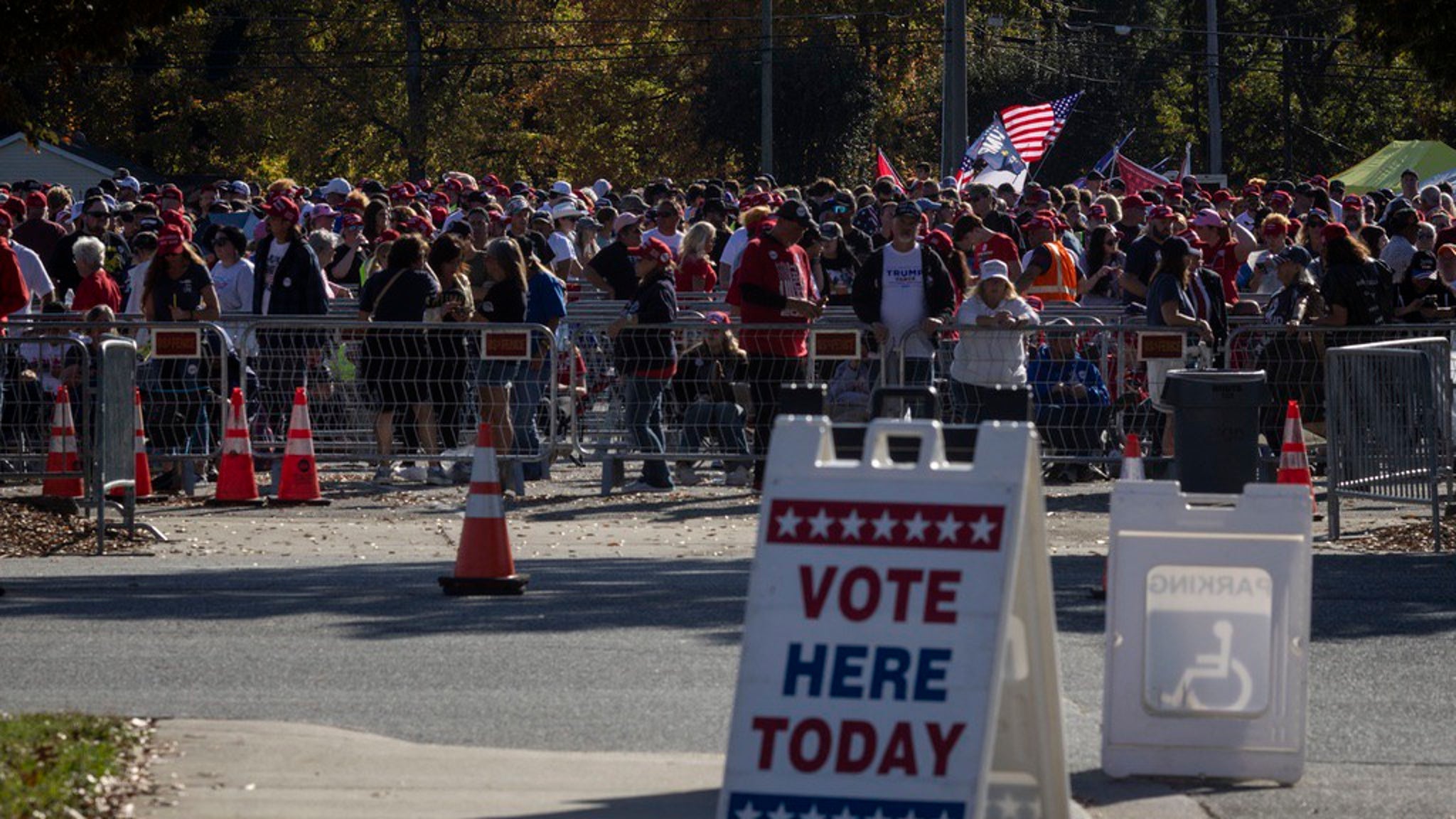 Early Voters Show Up to Polls for 2024 Presidential Election