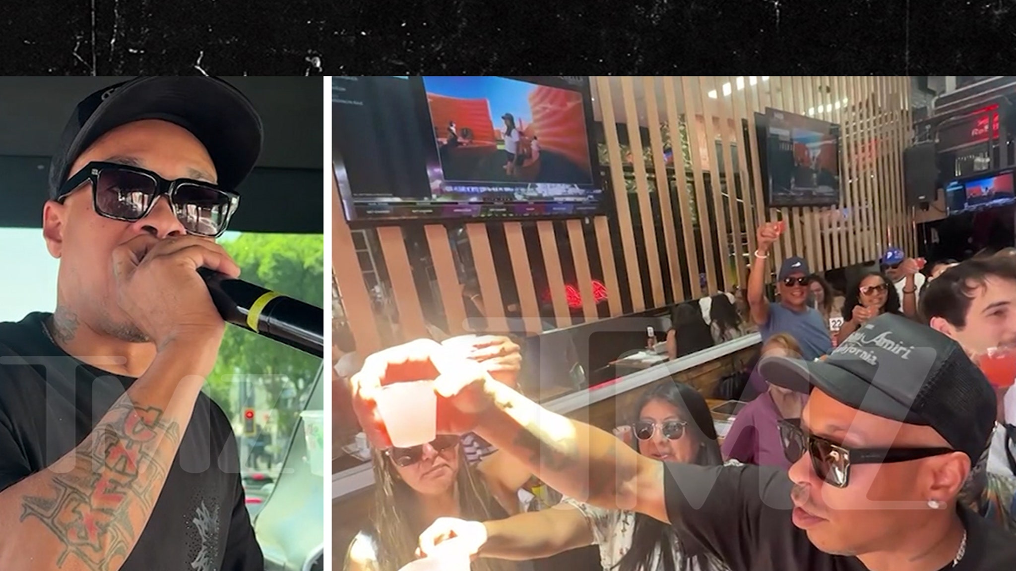 El Chef Cantante Sean Revela Secretos de Hollywood en el Exclusivo TMZ Brunch Bus