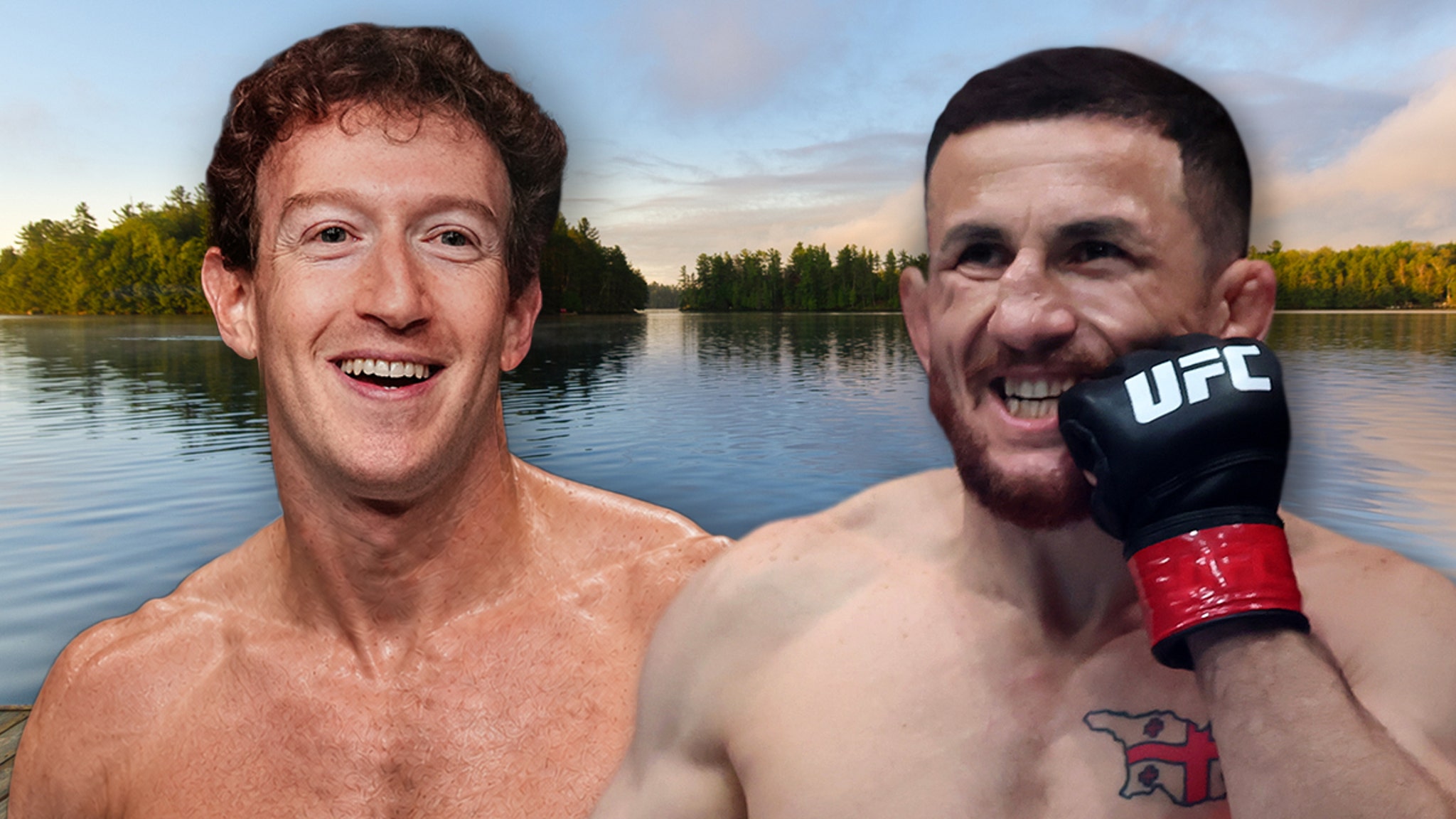 Mark Zuckerberg Spars Pro UFC Fighter on Barge in the Middle of A Lake