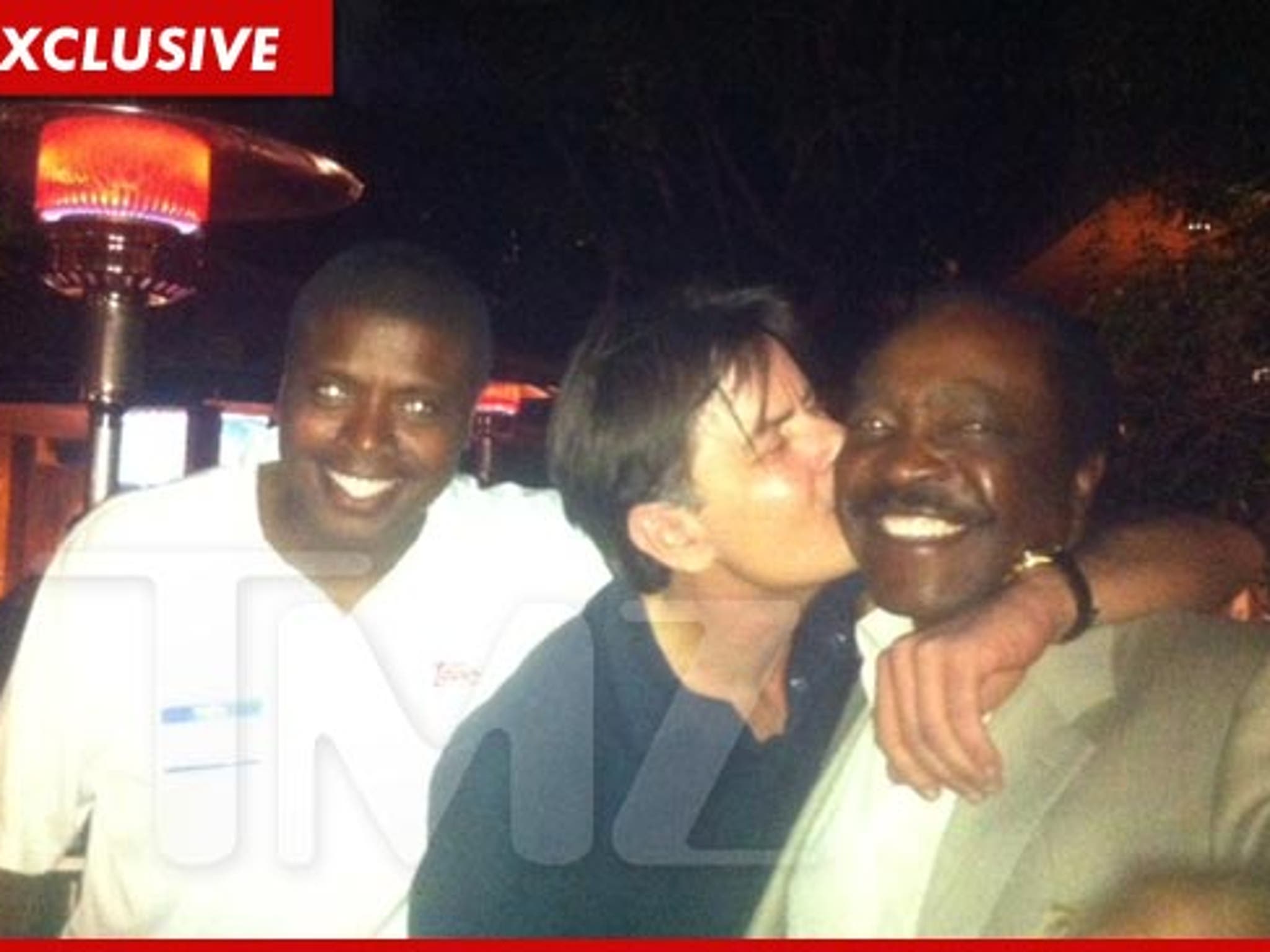Charlie Sheen's 'Married' -- Parties with MLB Legends