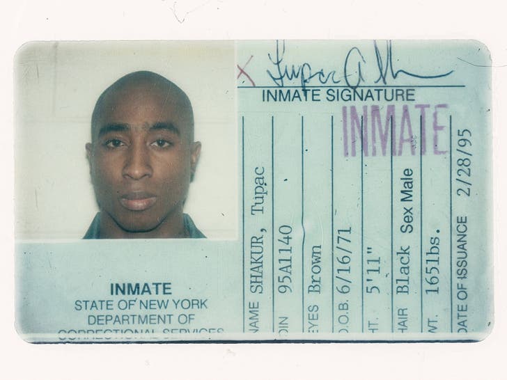 Tupac s First Prison I D Card From 1995 Up For Auction 