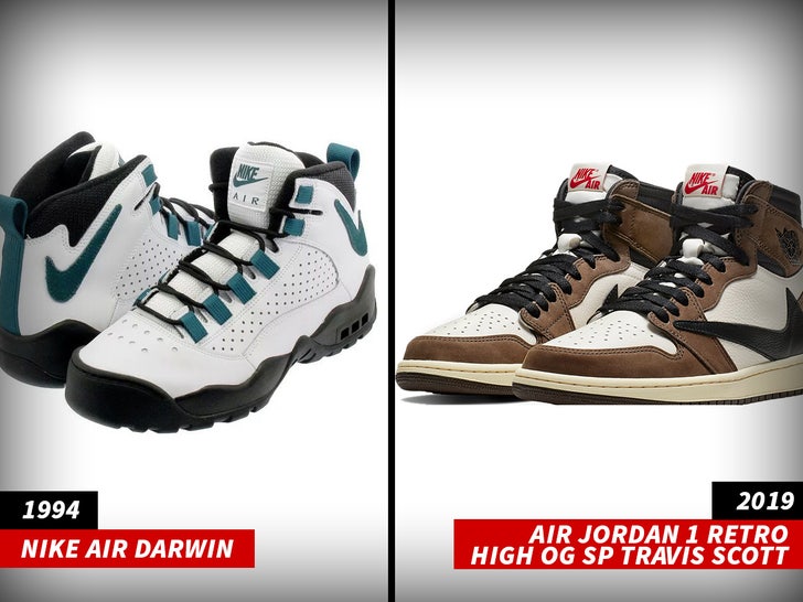 Travis Called Out By Rodman For Copying Nike Swoosh Design