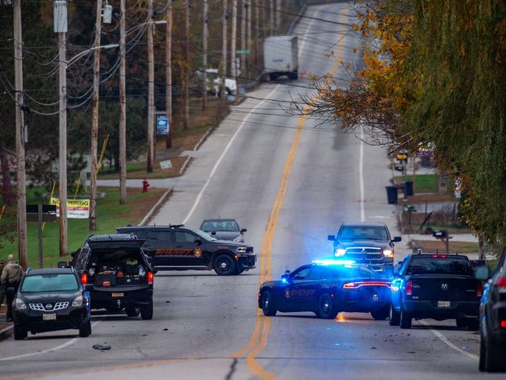 Mass Shooting In Maine -- Police On The Scene
