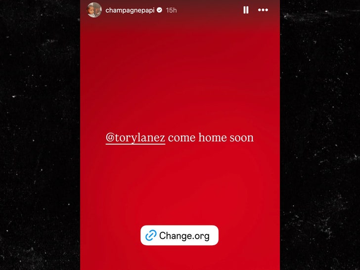 Drake Tory Lanez Petition Instagram Sub