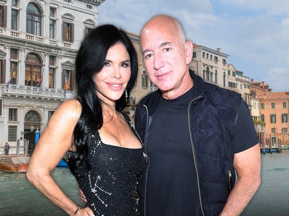jeff bezos lauren sanchez aman hotel main getty