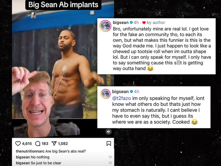 big sean abs instagram sub