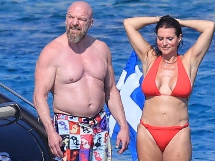 Triple H, Stephanie McMahon Put Bodies On Display During Mykonos Vacation