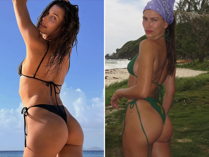 Hailey Bieber Shows Off Rockin' Bikini Bod!